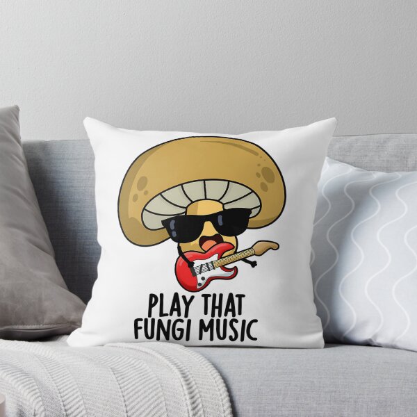 Item preview, Play That Fungi Music Funny Mushroom Pun designed and sold by baum-alleens.
