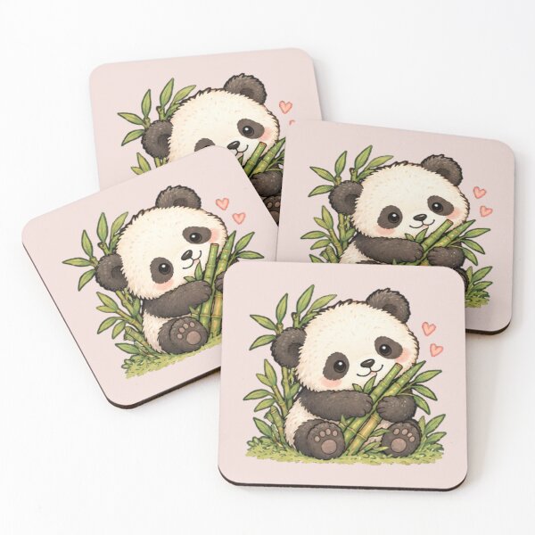Item preview, Bamboo Giant Panda designed and sold by MellowMunchkins.