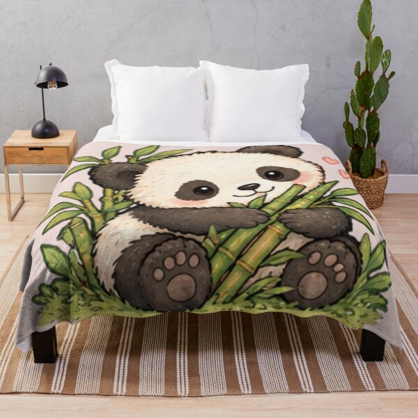 Item preview, Bamboo Giant Panda designed and sold by MellowMunchkins.