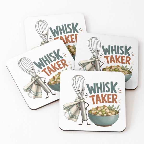 Item preview, Whisk Taker – Cute Kitchen Whisk Mascot designed and sold by BernoNickel.
