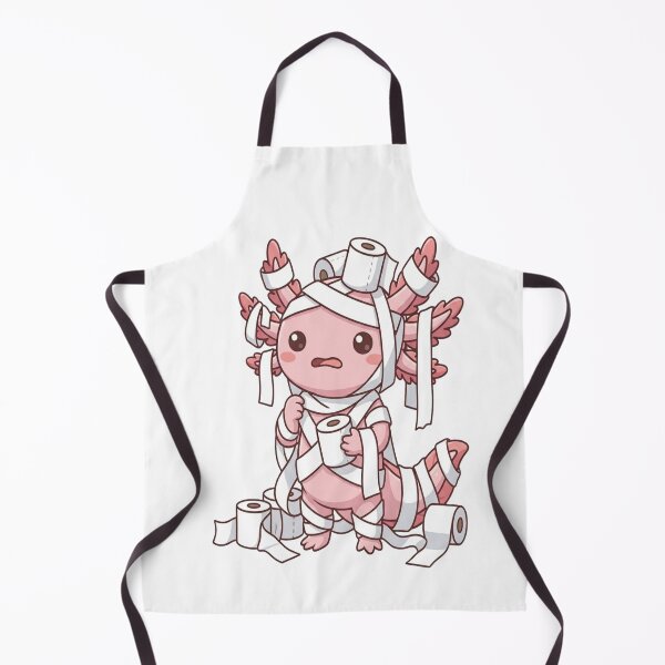 Item preview, Cute Mummy Axolotl Toilet Paper designed and sold by Ella_Sketch.