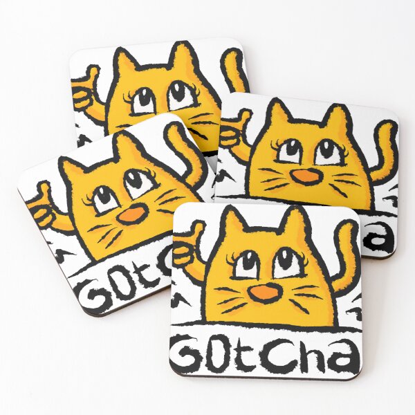 Item preview, Gotcha - Playful Orange Cat designed and sold by linhluy-emond.
