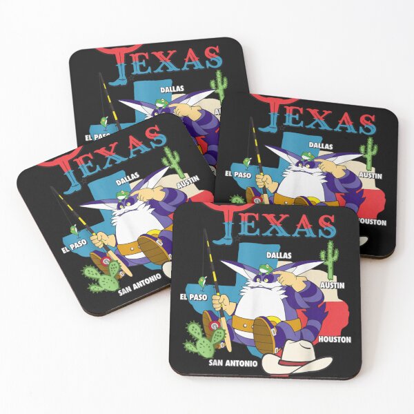 Item preview, Sonic the Hedgehog Big the Cat Howdy, Texas! Travel Souvenir  designed and sold by AllisonCarrollV.