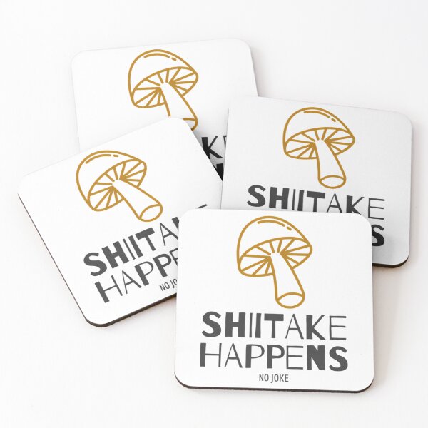 Item preview, Shiitake Happens designed and sold by baum-alleens.