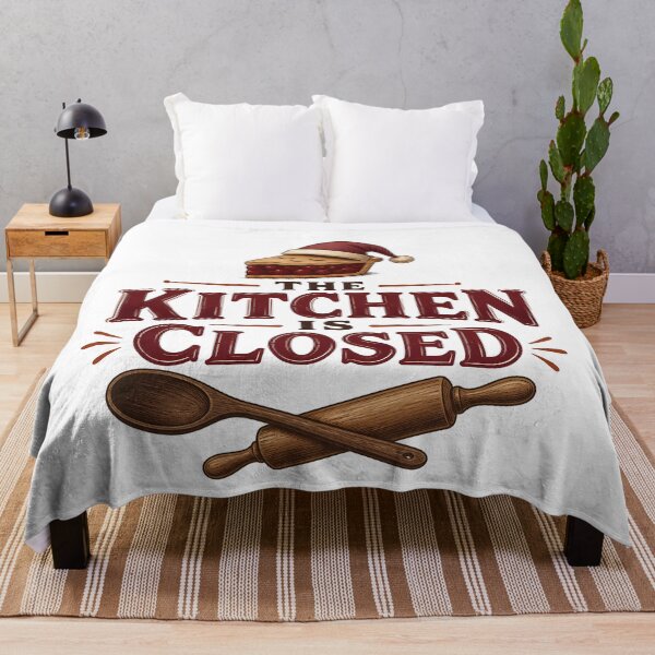 Item preview, The Kitchen Is Closed – Post-Thanksgiving Sign designed and sold by BernoNickel.