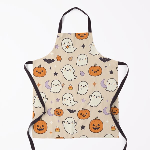 Item preview, Cute Kawaii Halloween Seamless Pattern designed and sold by FashioonTrends.