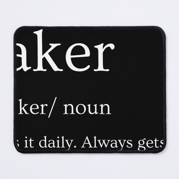 Item preview, Baker Definition - Funny Innuendo Pun (Dark) designed and sold by Chai & Chaos.