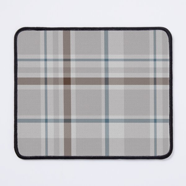Item preview, Grey Plaid Tartan Grid Cool Minimalist Elegant Vibe designed and sold by Pattique.