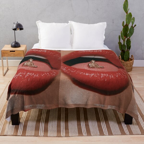 Item preview, A Tiny Buddha Between Red Lips designed and sold by MongLongStudio.