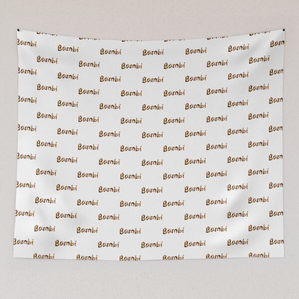 Item preview, Floral Bambi Name Design with Beautiful Flower Accents designed and sold by Tedejazmin.