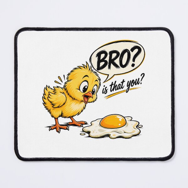 Item preview, Funny Bro Is That You Chicken Fried Egg designed and sold by k3rstman1.