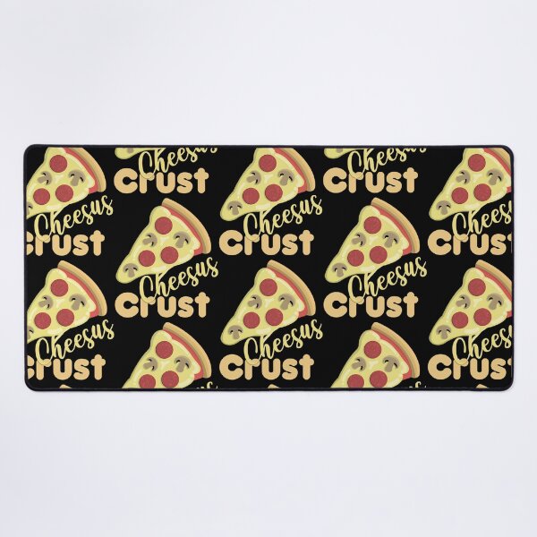 Item preview, Cheesus Crust Pizza Pun designed and sold by baum-alleens.