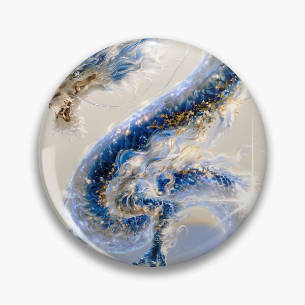 Item preview, Sapphire Celestial Dragon designed and sold by VisionaryVeils.