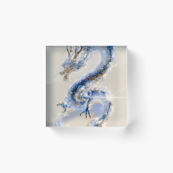 Item preview, Sapphire Celestial Dragon designed and sold by VisionaryVeils.