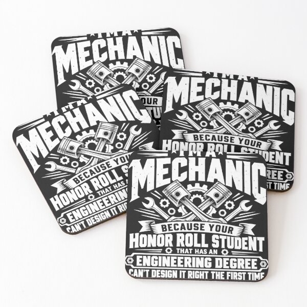 Item preview, I'm a Mechanic Because Your Honor Roll Student That Has an Engineering Degree Can't Design It Right the First Time designed and sold by VGAfanatic.