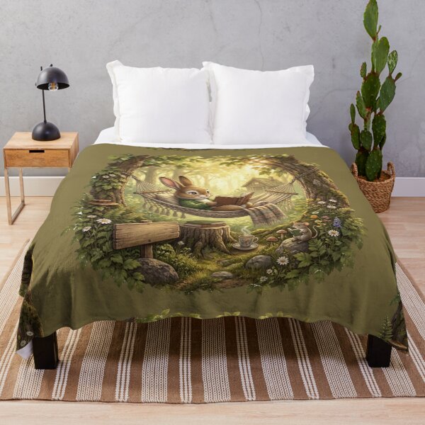 Item preview, Rabbit’s Woodland Hammock Reading Nook designed and sold by ImagineNature.