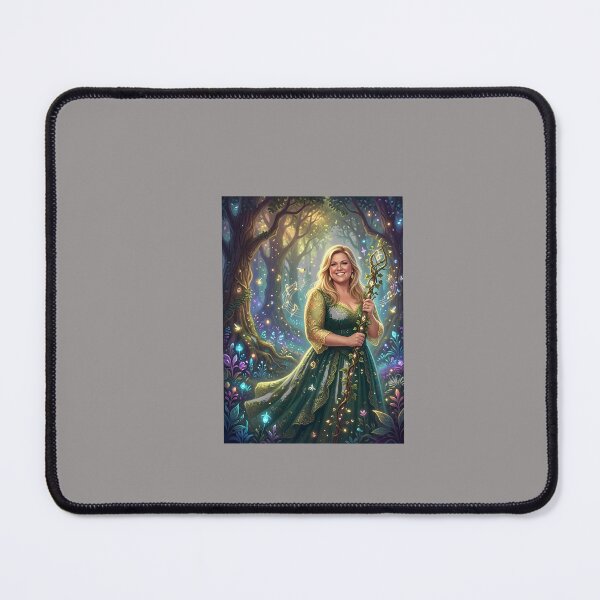 Item preview, Stage Diva Portrait Teal Gown Singer-32 designed and sold by EdeltrautKoch.
