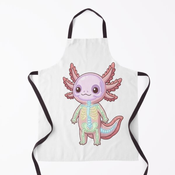Item preview, Cute Skeleton Axolotl X-Ray Bones designed and sold by Ella_Sketch.