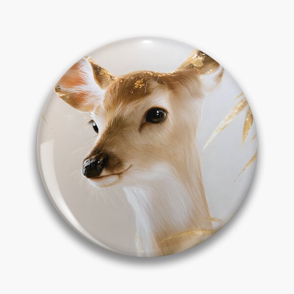 Item preview, Deer in Golden Bamboo designed and sold by VisionaryVeils.