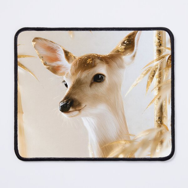 Item preview, Deer in Golden Bamboo designed and sold by VisionaryVeils.