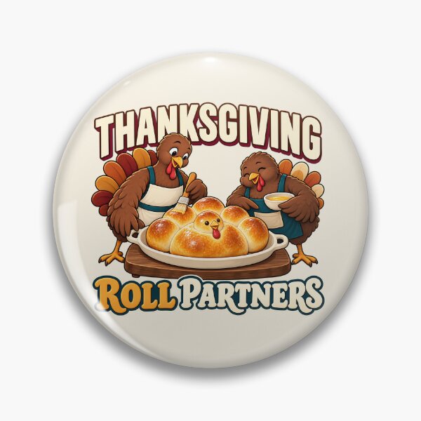 Item preview, Thanksgiving Baking Roll Partners Funny Turkeys designed and sold by MythicCotton.