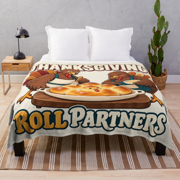 Item preview, Thanksgiving Baking Roll Partners Funny Turkeys designed and sold by MythicCotton.
