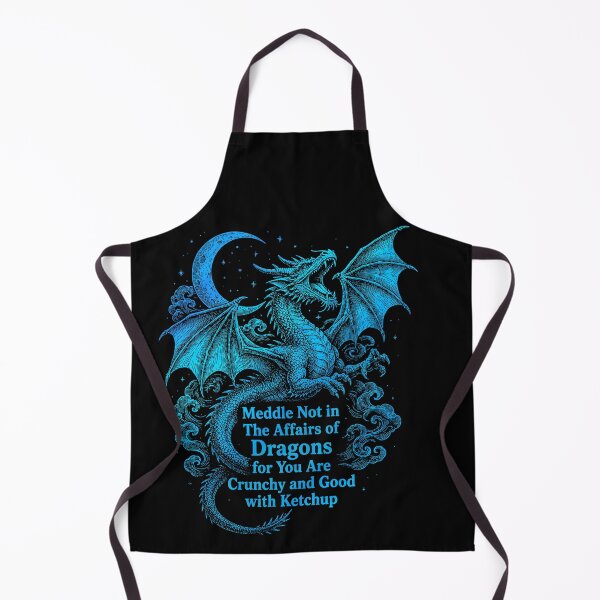 Item preview, Meddle Not In The Affairs Of Dragons for you are crunchy and good with ketchup designed and sold by SIMPLY ART.