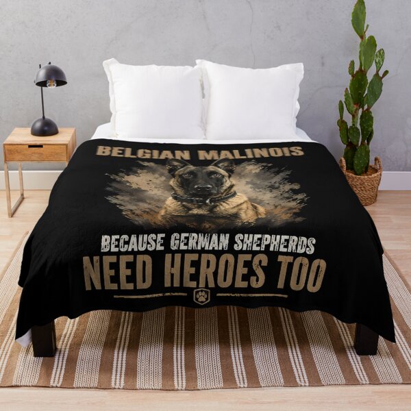 Item preview, Belgian Malinois Heroic Working Dog Portrait designed and sold by k3rstman1.