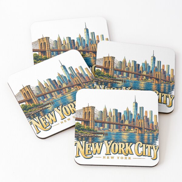 Item preview, Vintage New York City New York Travel Souvenir Landmark Gift designed and sold by MichaeIRellov.