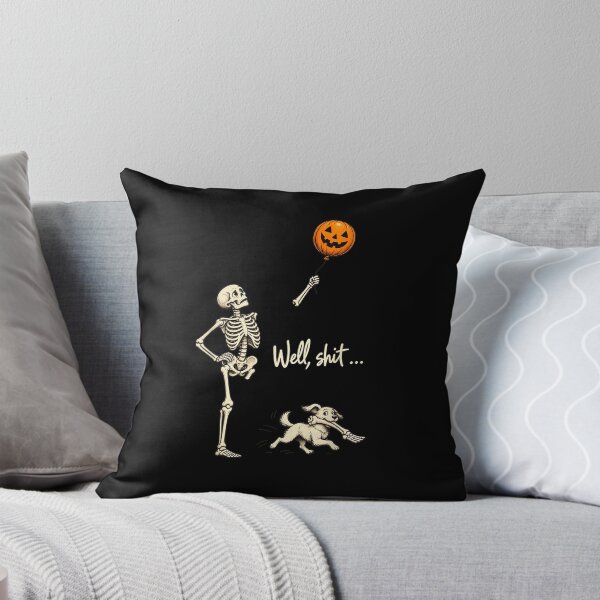 Item preview, Funny Skeleton Losing Bones to a Puppy designed and sold by RenettaFunky.