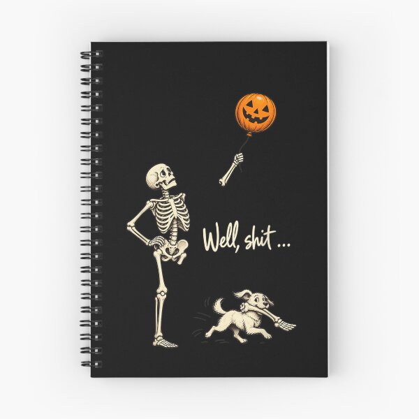 Item preview, Funny Skeleton Losing Bones to a Puppy designed and sold by RenettaFunky.