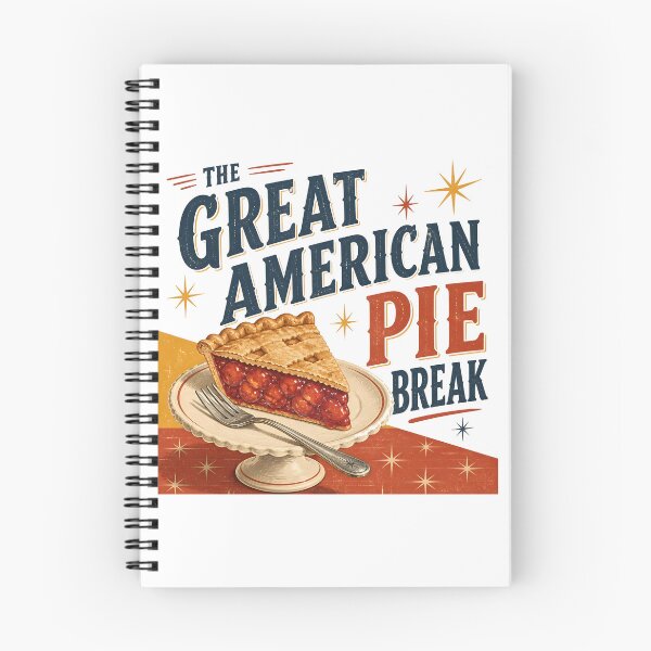 Item preview, The Great American Pie Break – Retro Bakery designed and sold by OliviaHayesArt.