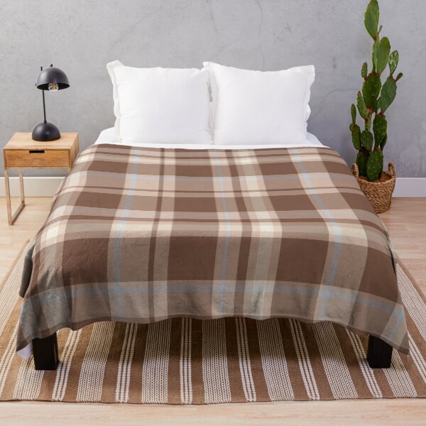 Item preview, Brown Plaid Tartan Grid Warm Rustic Cozy Aesthetic Vibe designed and sold by Pattique.