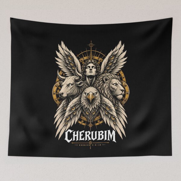 Item preview, Biblical Ezekiel 1 Cherubim Four Living Creatures designed and sold by k3rstman1.