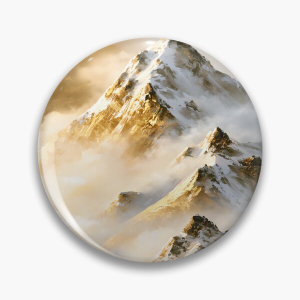 Item preview, Golden Peaks Above Clouds designed and sold by VisionaryVeils.