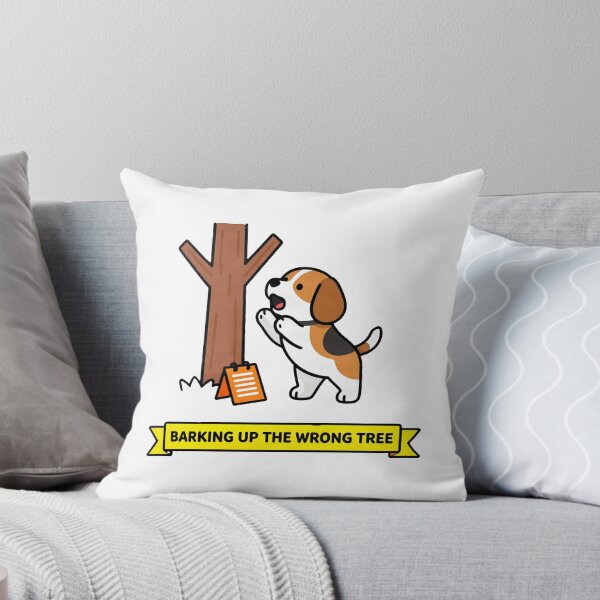 Item preview, Barking Up The Wrong Tree - Funny ADHD Beagle Meme designed and sold by Arc2020.