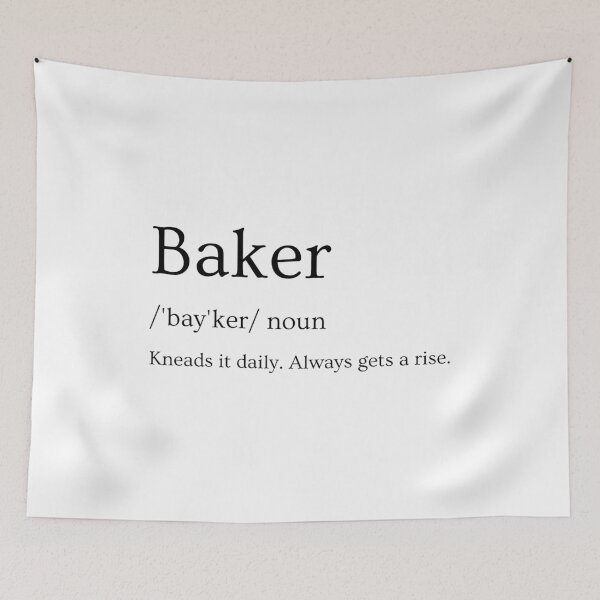Item preview, Baker Definition - Funny Innuendo Pun designed and sold by Chai & Chaos.