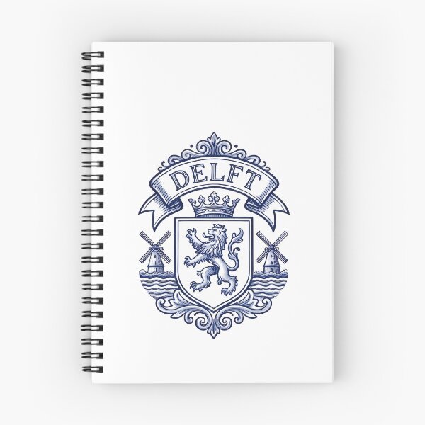 Item preview, Vintage Delft Netherlands Heraldic Lion Emblem designed and sold by k3rstman1.