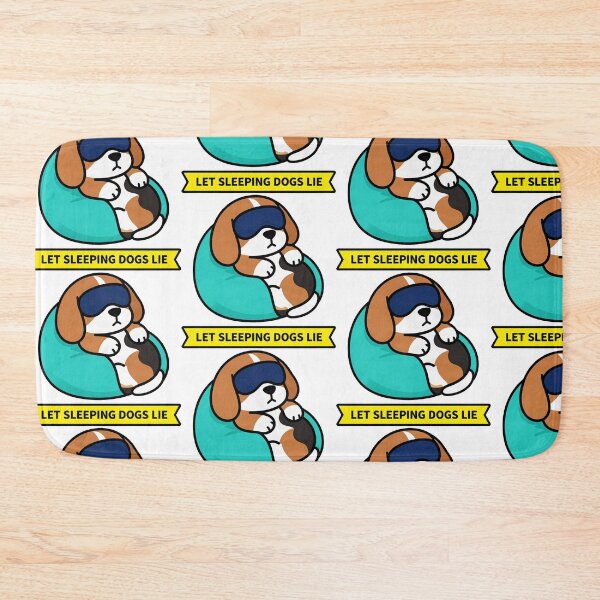 Item preview, Let Sleeping Dogs Lie - Tired Introvert Beagle Meme designed and sold by Arc2020.