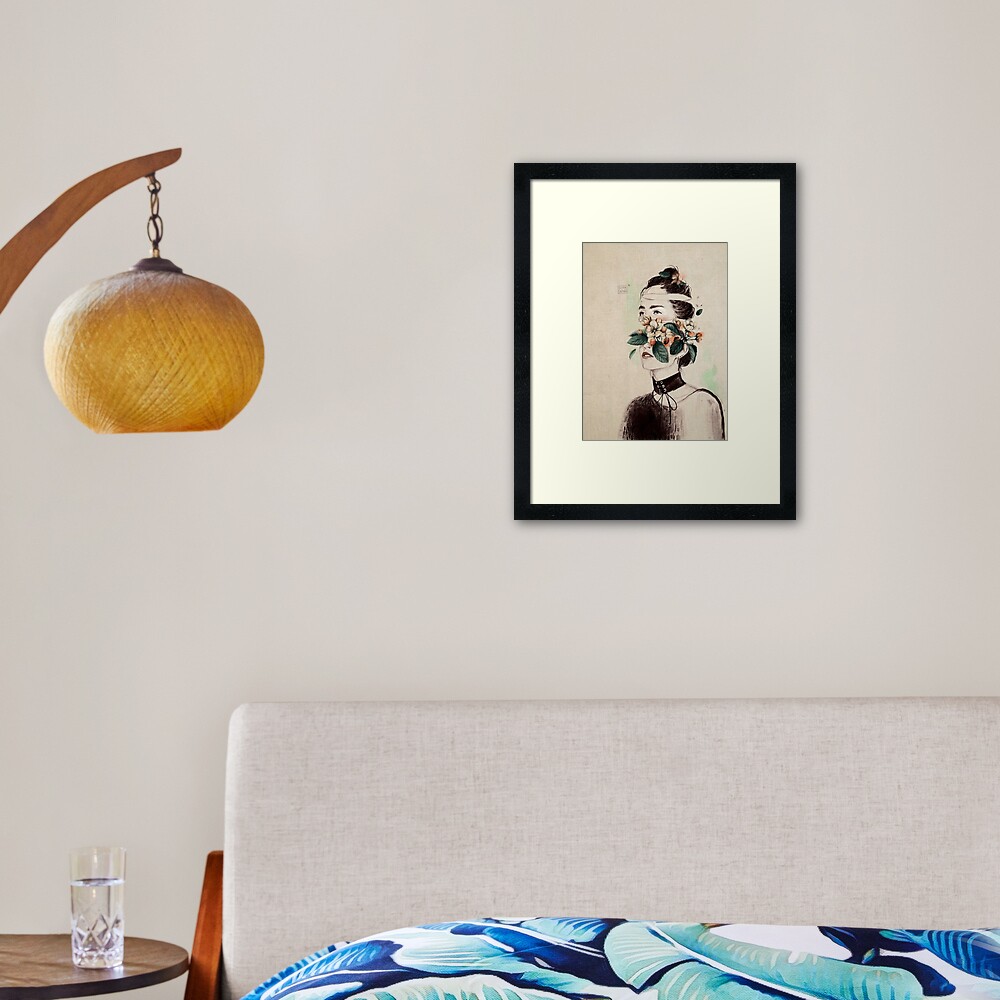 DIVIDED III Framed Art Print