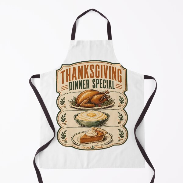 Item preview, Thanksgiving Dinner Special – Vintage Menu Sign designed and sold by OliviaHayesArt.
