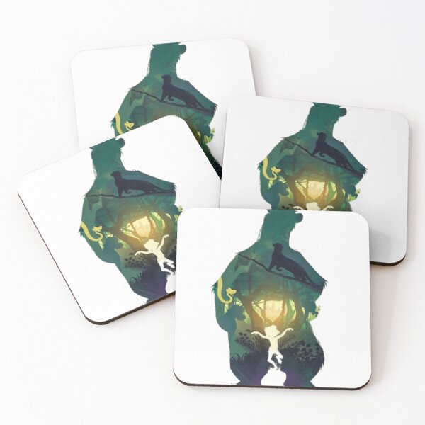 Item preview, Bear Silhouette Jungle Double Exposure designed and sold by WATEKE.