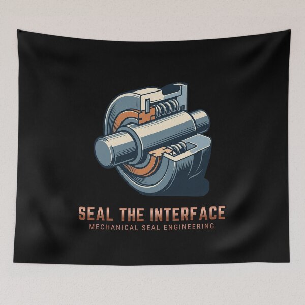 Item preview, Seal the Interface | Mechanical Seal Engineering designed and sold by Amr Darwish Graphic designer.