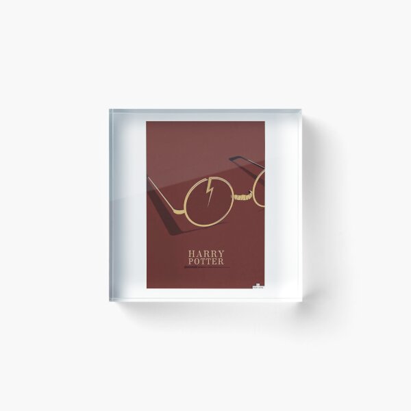 Item preview, Round Glasses Lightning Bolt Poster designed and sold by WATEKE.