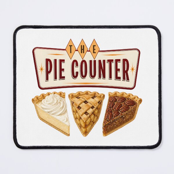 Item preview, Pie Counter – Vintage Bakery Slices designed and sold by OliviaHayesArt.