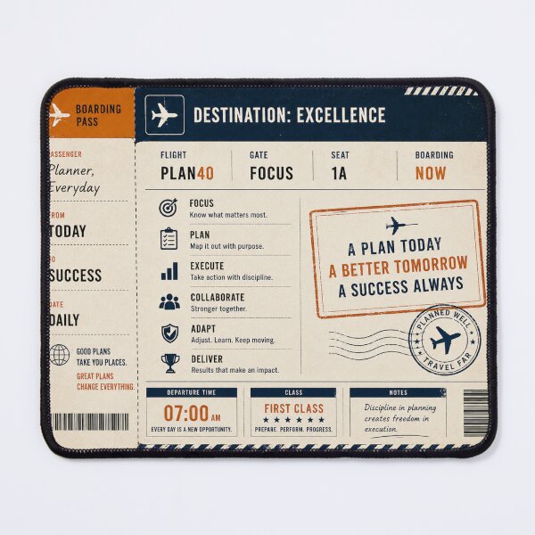 Item preview, Planning Engineer – Boarding Pass to Project Success designed and sold by Eng-Art.