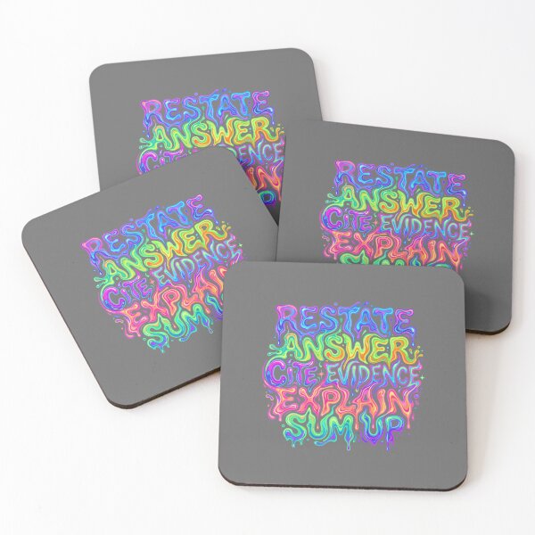 Item preview, Restate Answer Cite Evidence Explain Sum Up Student Academic Learner designed and sold by SofiBlair.