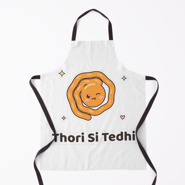 Item preview, Lindo Kawaii Jalebi - Thori Si Tedhi Desi Pegatina designed and sold by Chai & Chaos.