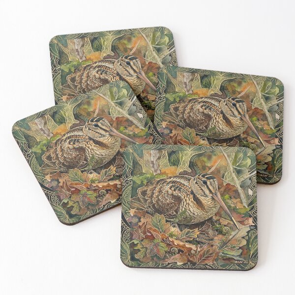 Item preview, The Hidden Heart of the Forest - Golden Woodcock Watercolor Art designed and sold by TammyHunterArt.