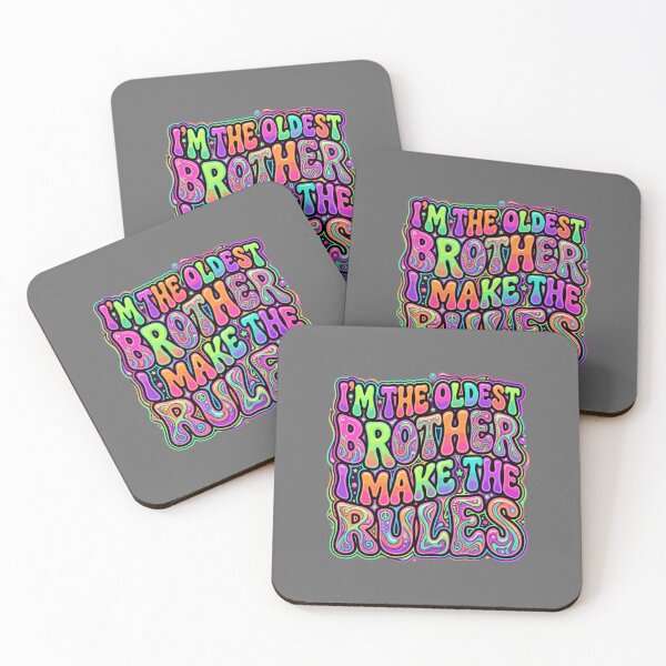 Item preview, I'm The Oldest Brother I Make The Rules Sibling Family Humor designed and sold by SofiBlair.